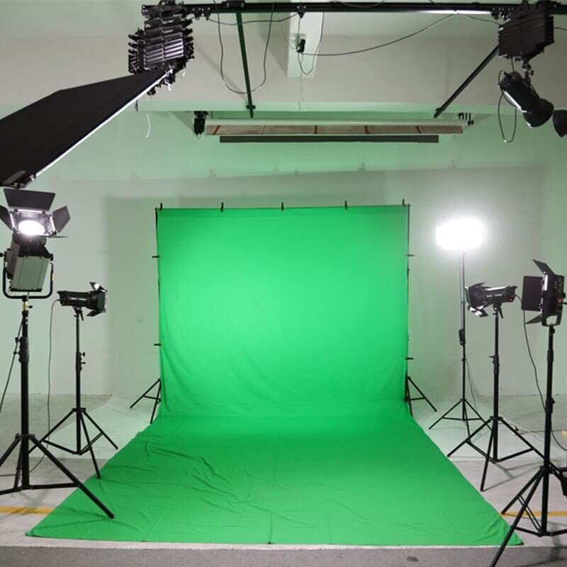 PHOTOMAX Green Screen for Background for Photography Without Stand Backdrop Support Kit (ONLY Cloth, Green Cloth)