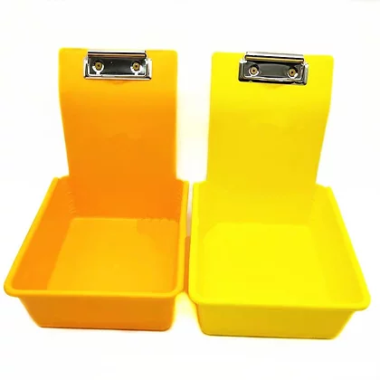 Lab Pan W/Metal Clip (7 1/16 X 5 X 2Deep), Black