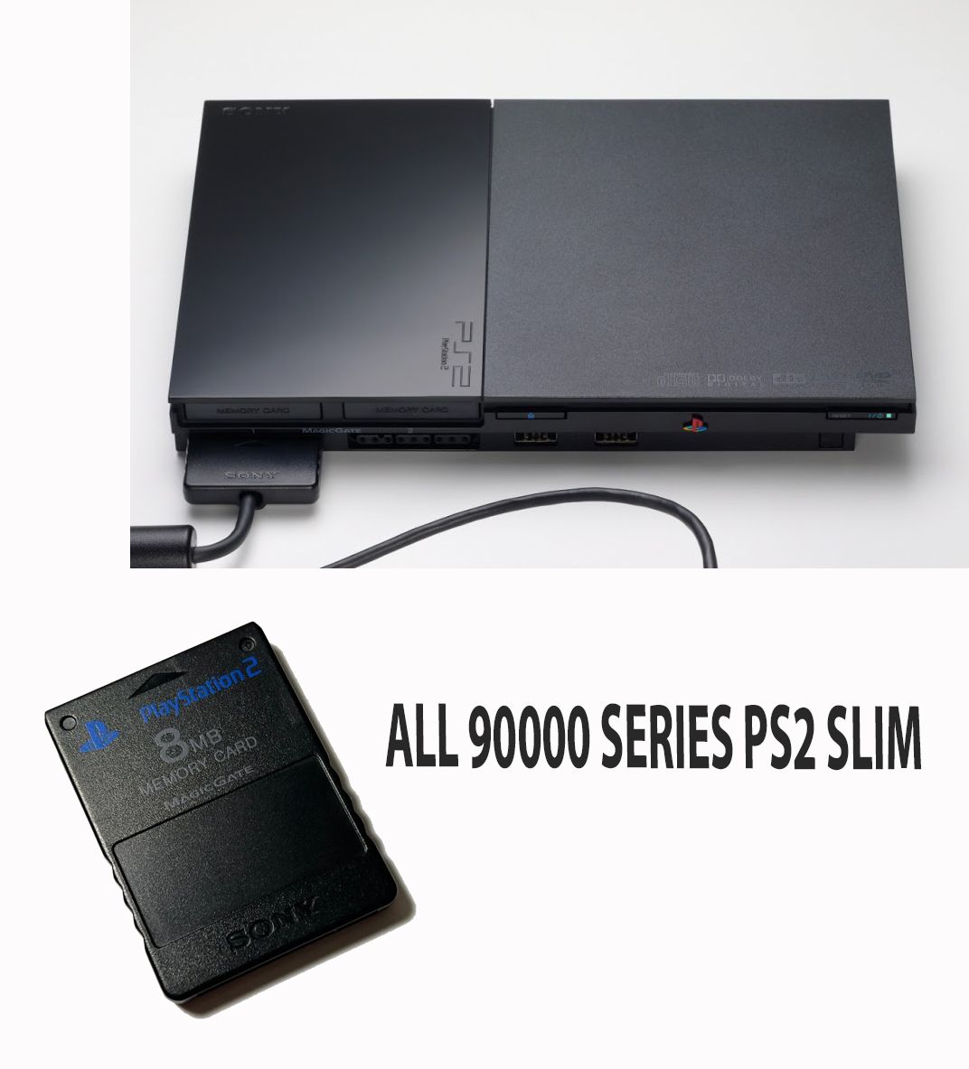 500GB USB Hard disc PS2 150 Top Games + FMCB card OPL Ulaunch