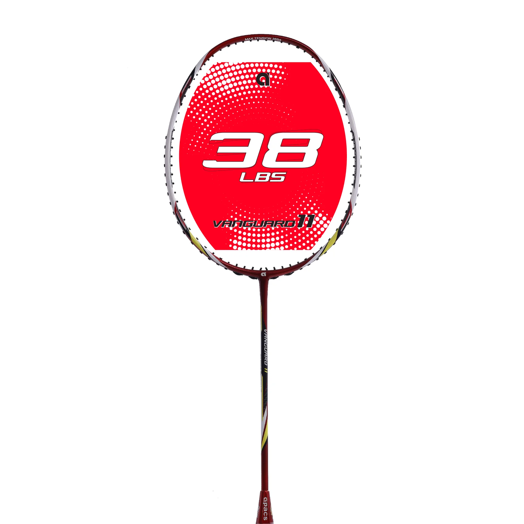 Apacs Vanguard 11 Badminton Racquet (Red/White) Warrior Sports (India)