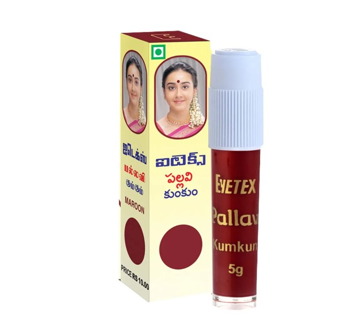 Eyetex Pallavi Liquid Kumkum Maroon