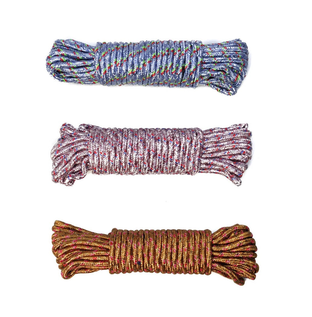 Buy Wet Cloth Laundry Rope PVC Insulated String Cloth Drying Rope wire -  10mtr - 3 Pc online from SunShine Shoppe