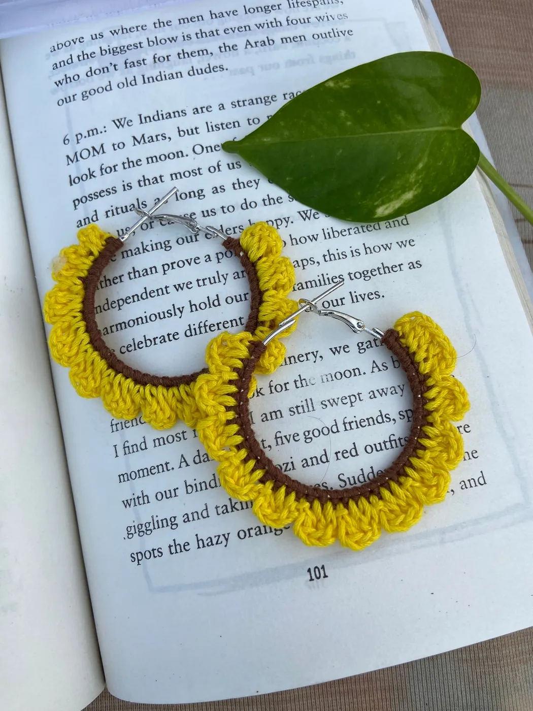 Pride month hand crocheted hoop earrings. US Seller!! 🏳️‍🌈 | eBay