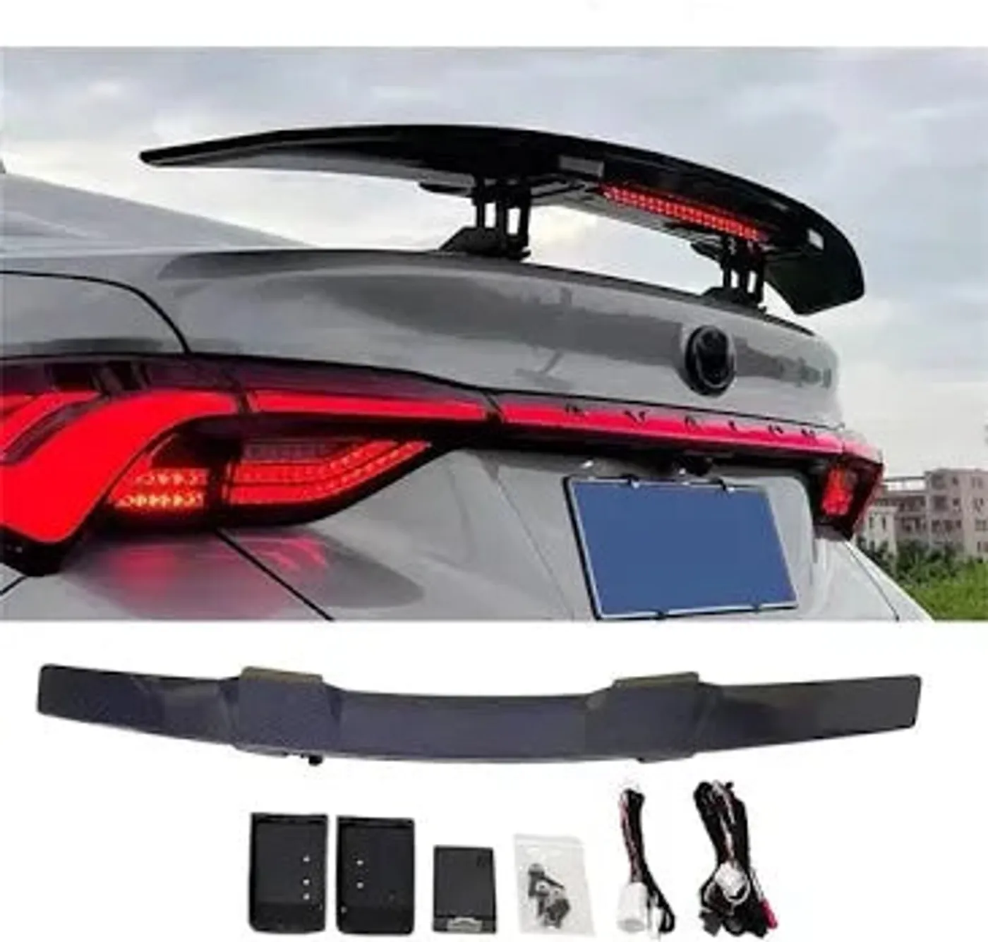 Sedan on sale car spoiler