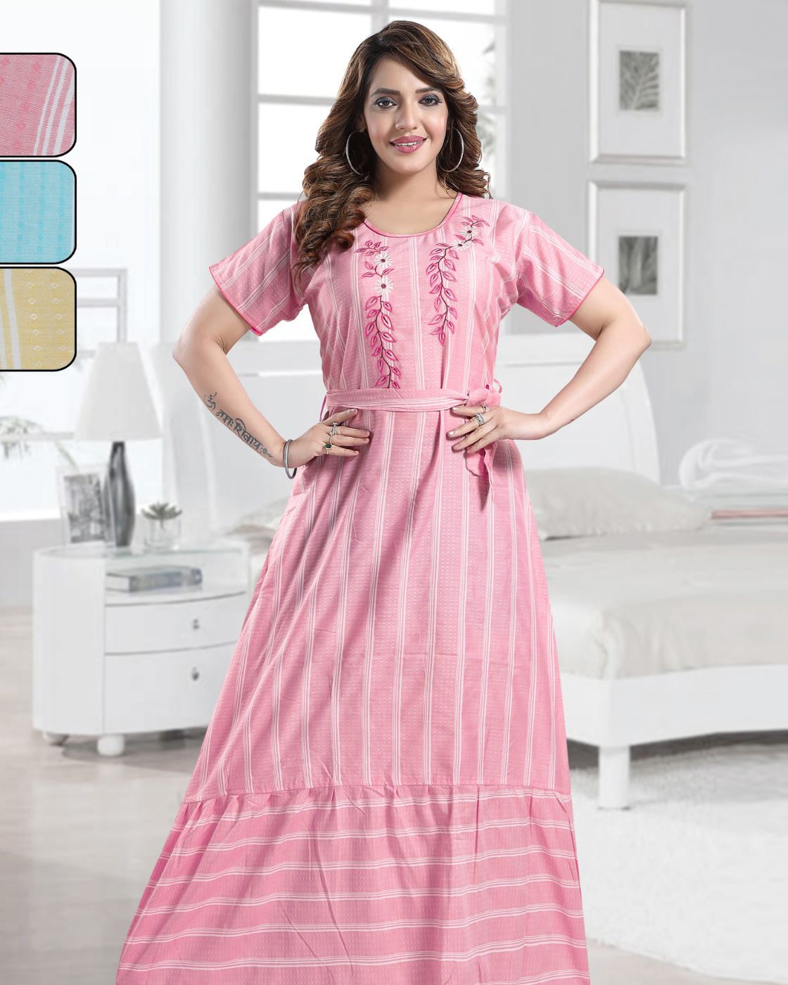 Rayon nightgown best sale