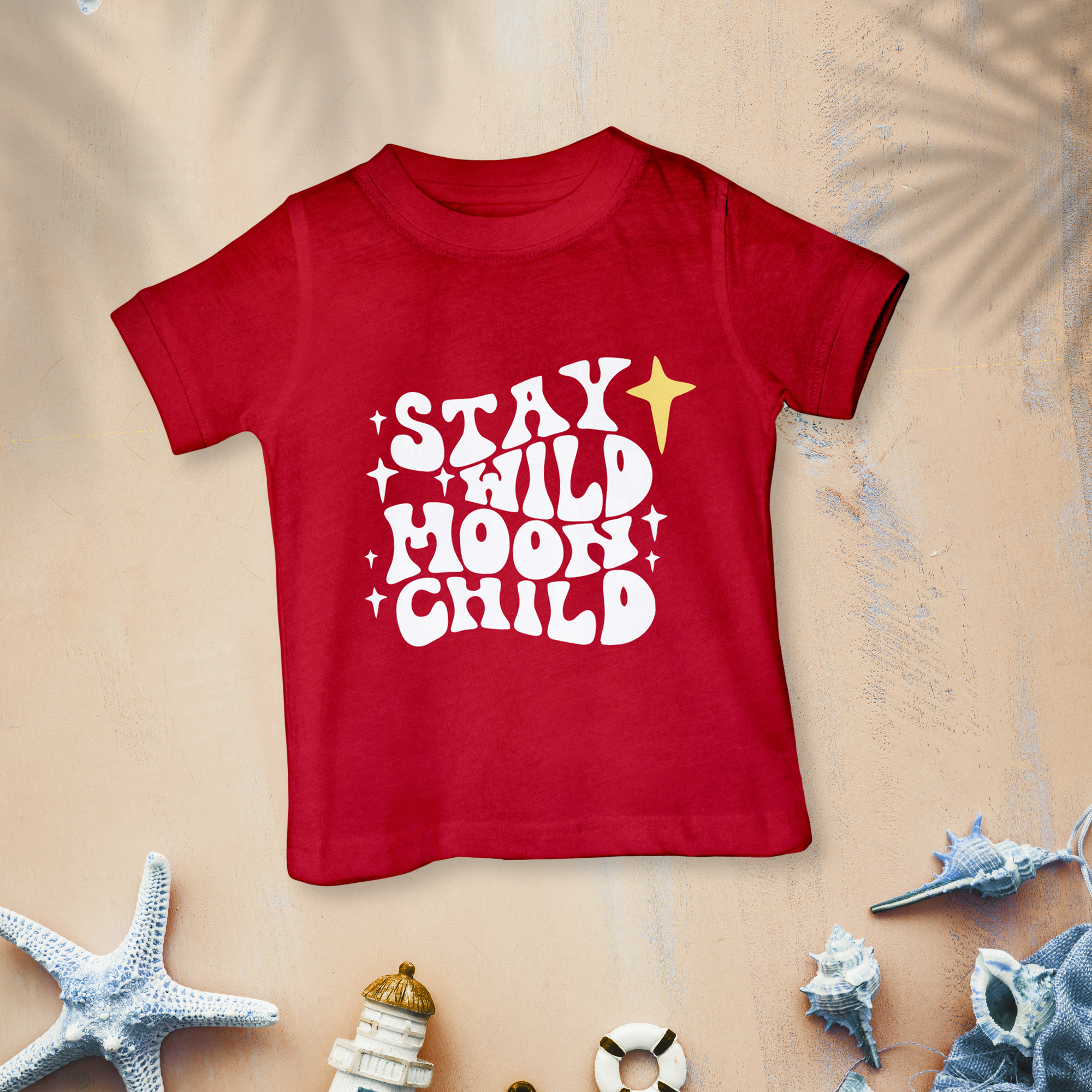 Youth Stay Wild T Shirt, Toddler Sizes 6 mos - 5T, Rockstarlette