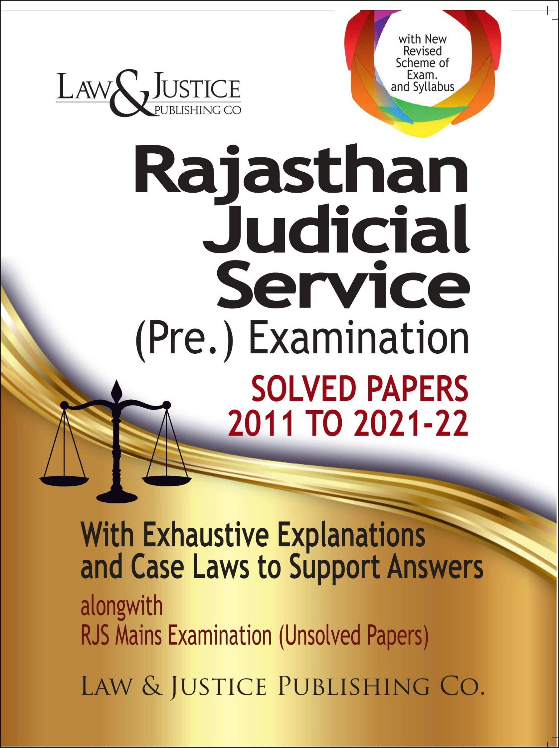 Rajasthan Judicial Service (Pre) Examination (Solved Papers), 2011