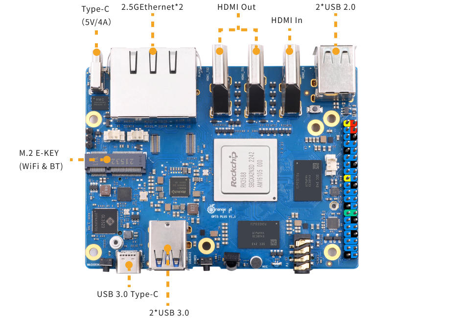Buy Online Orange Pi 5 Plus at ROBOTSKULL