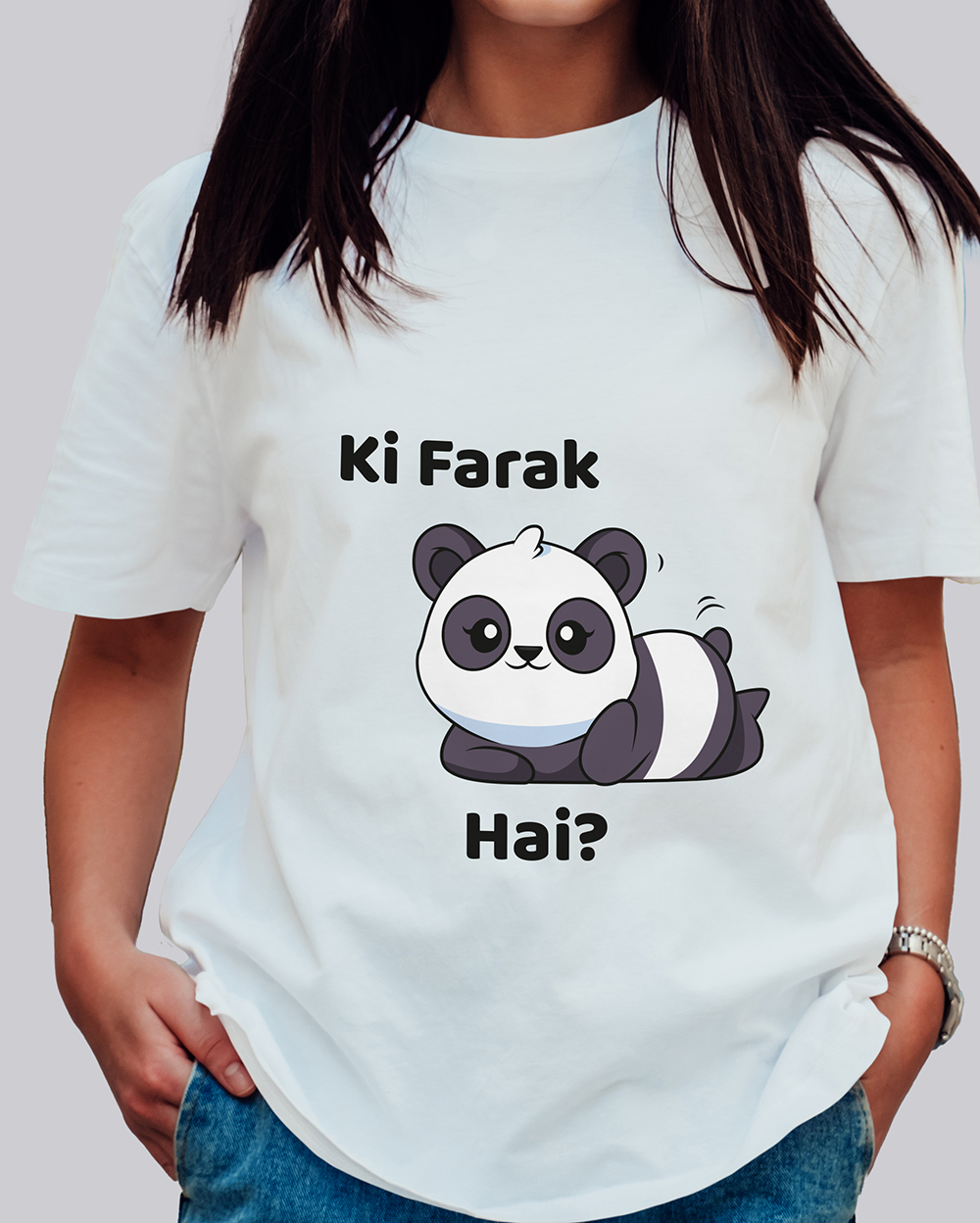 ki farak panda hai t shirt