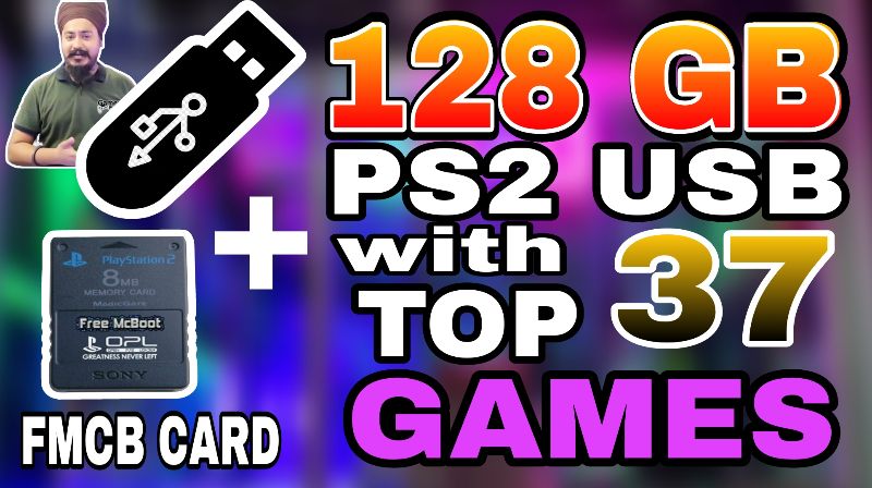 Buy PS2 FMCB 128GB USB With 37 Games Now PS2 GAMES IN 128 GB USB