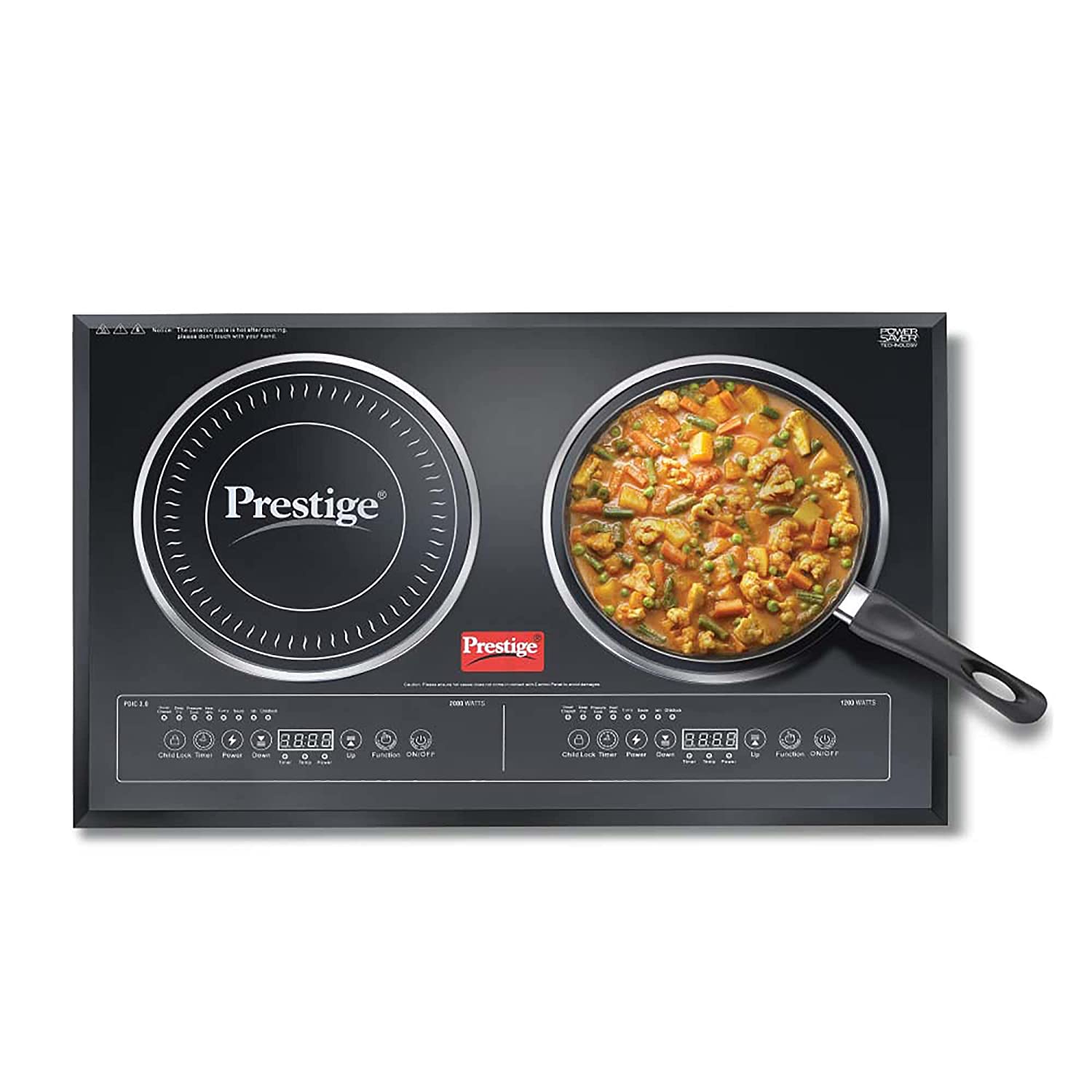 Buy Online: Prestige PDIC Double Induction Cooktop