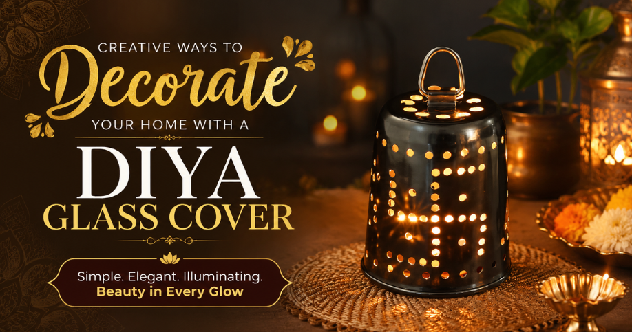 Creative Ways to Decorate Your Home with a Diya Glass Cover