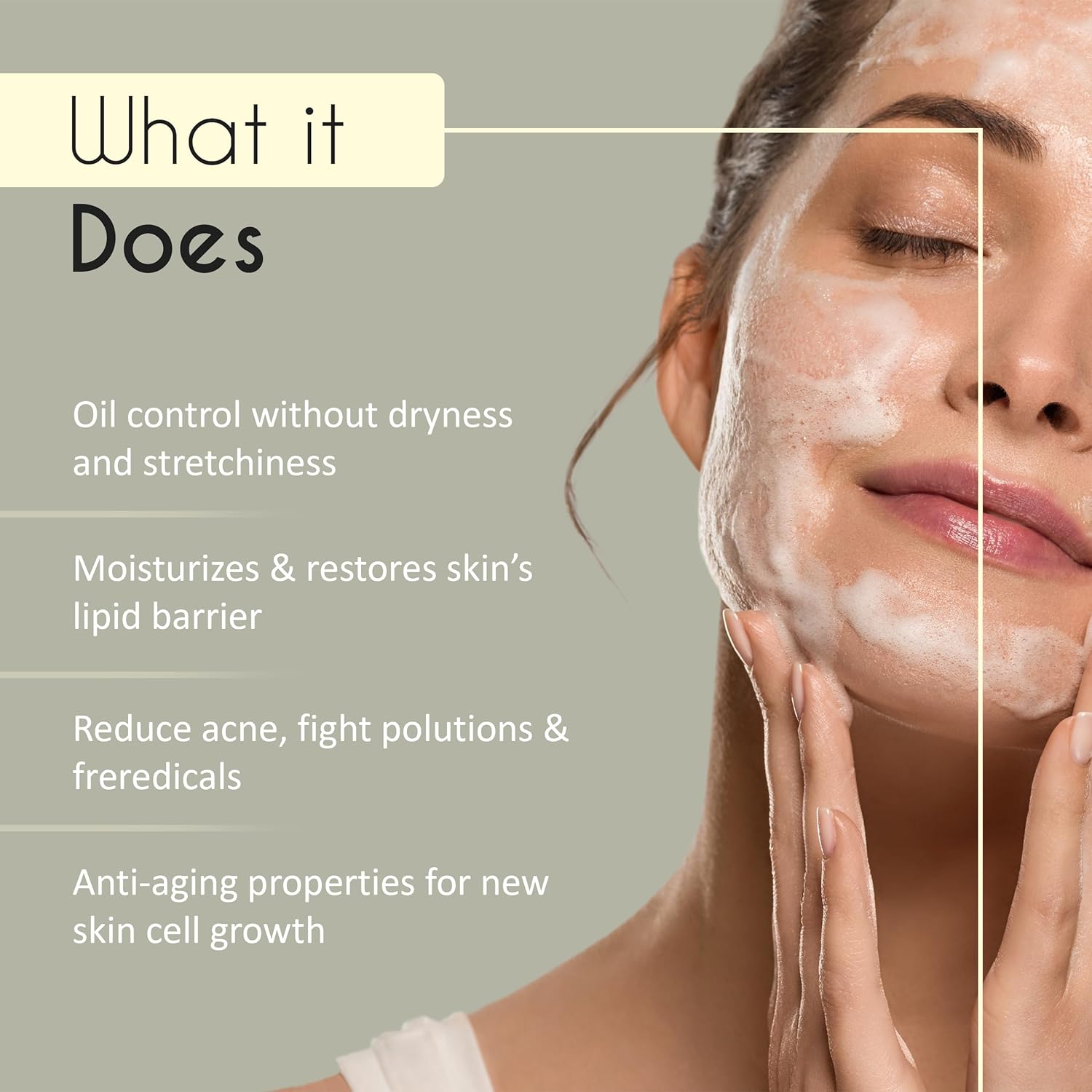 Dextron Creamy Face Wash (100ml)