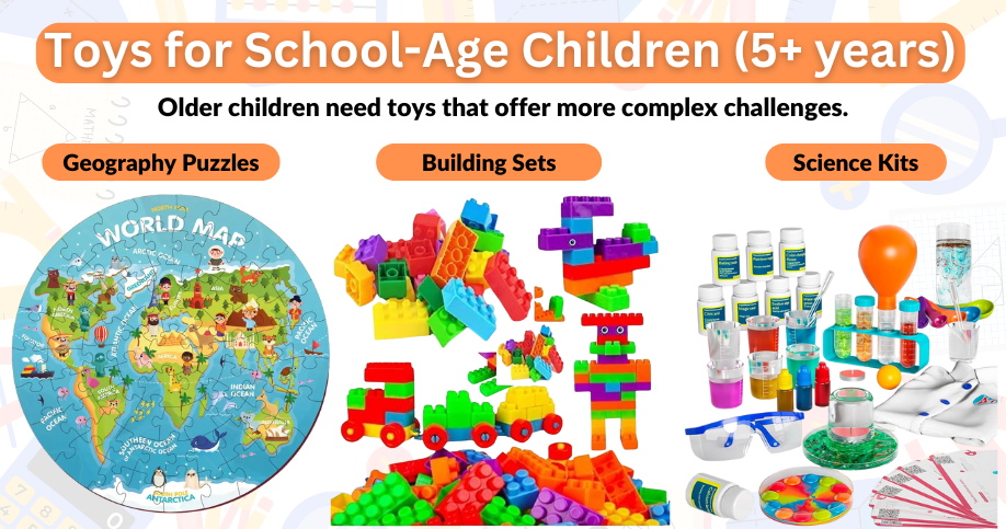 Toys for School-Age Children (5+ years)