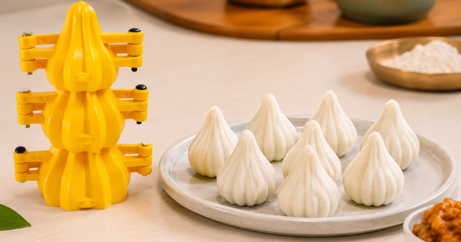 Creates Consistent Modak Shapes