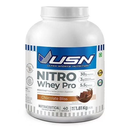 USN Nitro Whey Pro Chocolate Bliss 1.81kg