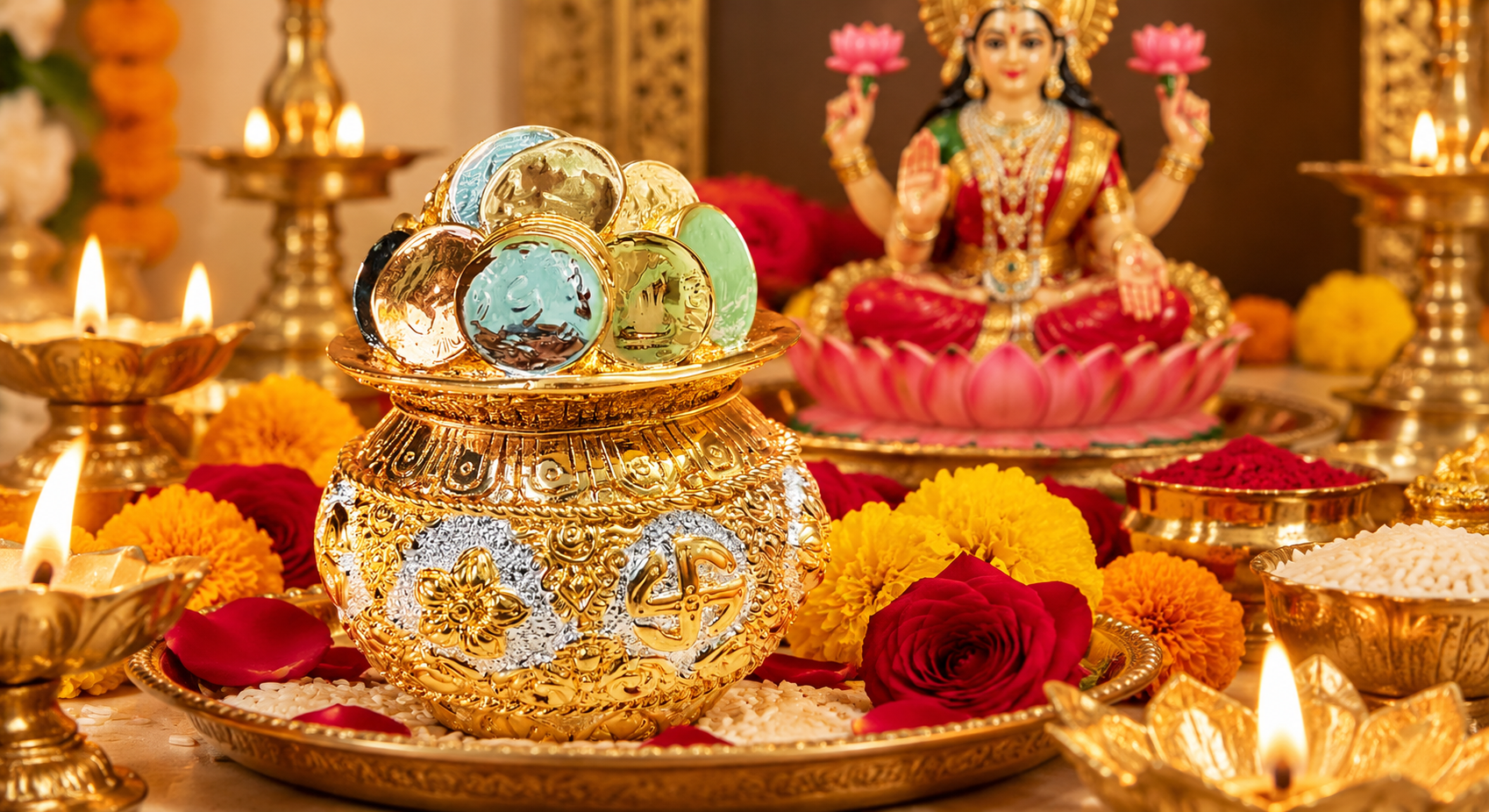 Include It in Your Lakshmi Puja Setup