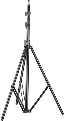 Photomax Lightweight & Portable Aluminum Alloy Studio Light Stand/for Videos/Portrait/Photography Lighting/Ideal for Outdoor & Indoor Shoots Tripod Tripod (Photomax 9 Feet Stand)