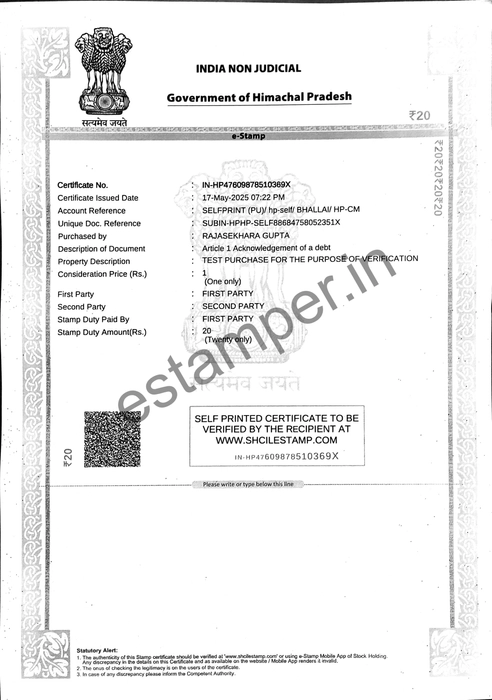 Get Your Stamp Papers Online in 15 Minutes with eStamper.in – A Smarter Way to Stay Legally Compliant in Himachal Pradesh