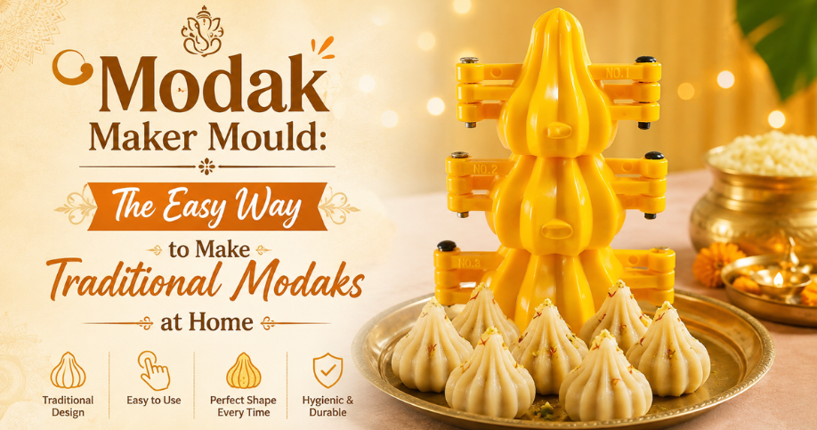 Modak Maker Mould: The Easy Way to Make Traditional Modaks at Home