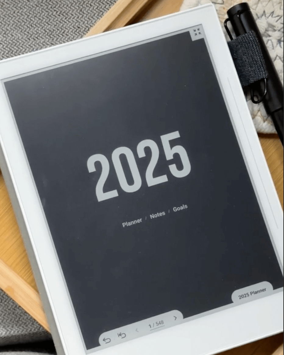 Note Writer 2025 2025 Digital Planner/Journal for Supernote - Touch Enabled