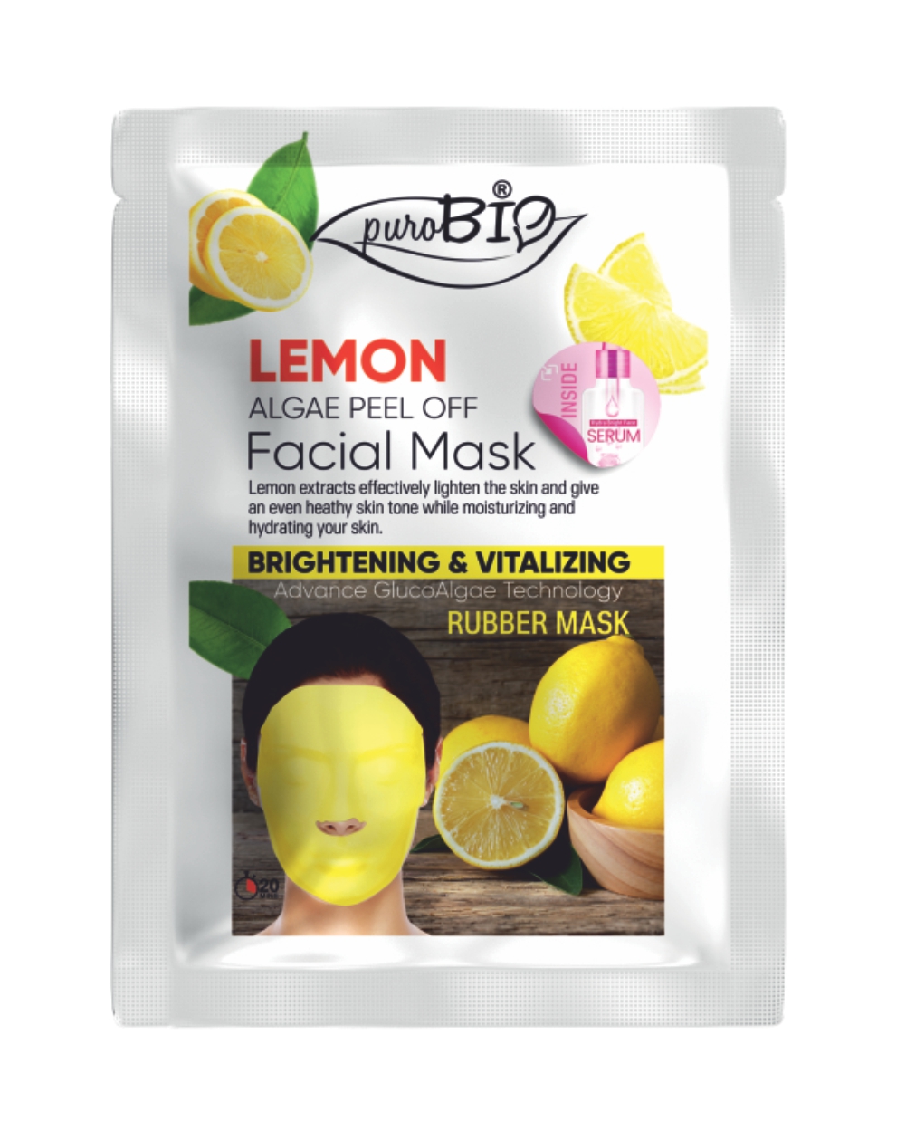Lemon face mask