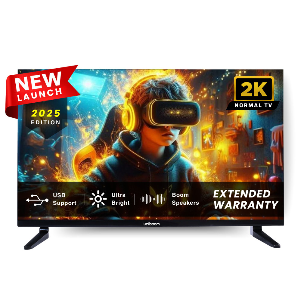Uniboom ULTIMA 80 cm (32 inch) HD Ready LED TV 2025 Edition with 30W ...