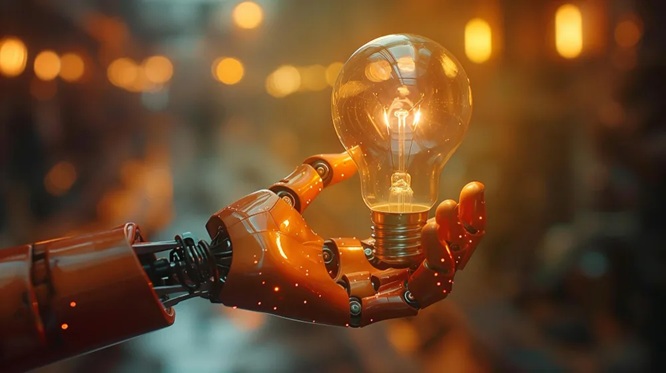 Ai integrated with lights.