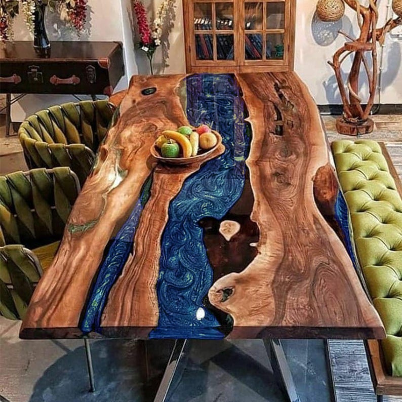 epoxy resin wood table