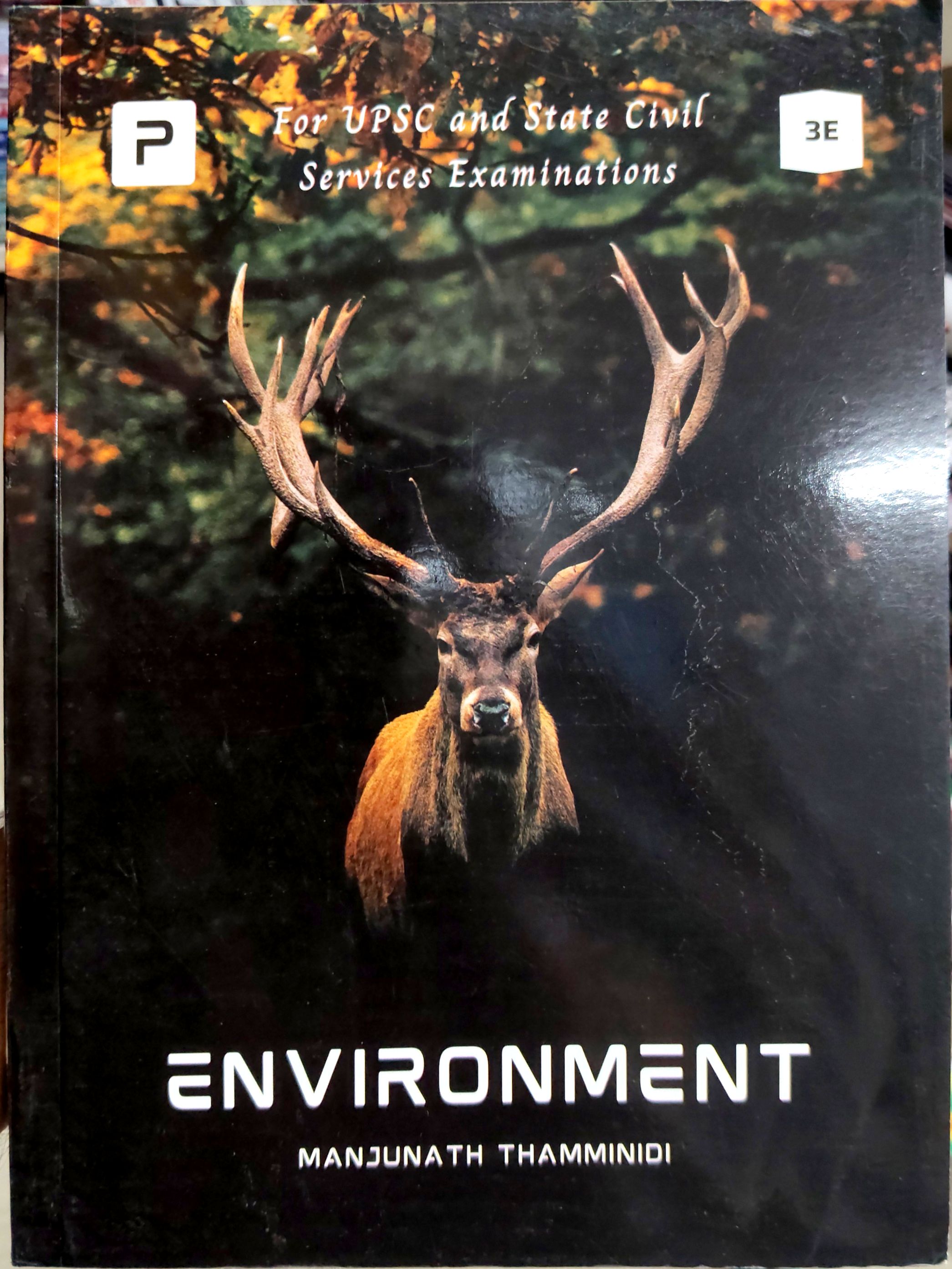 Environment Book By PMF IAS MANJUNATH THAMMINIDI IN ENGLISH MEDIUM ...