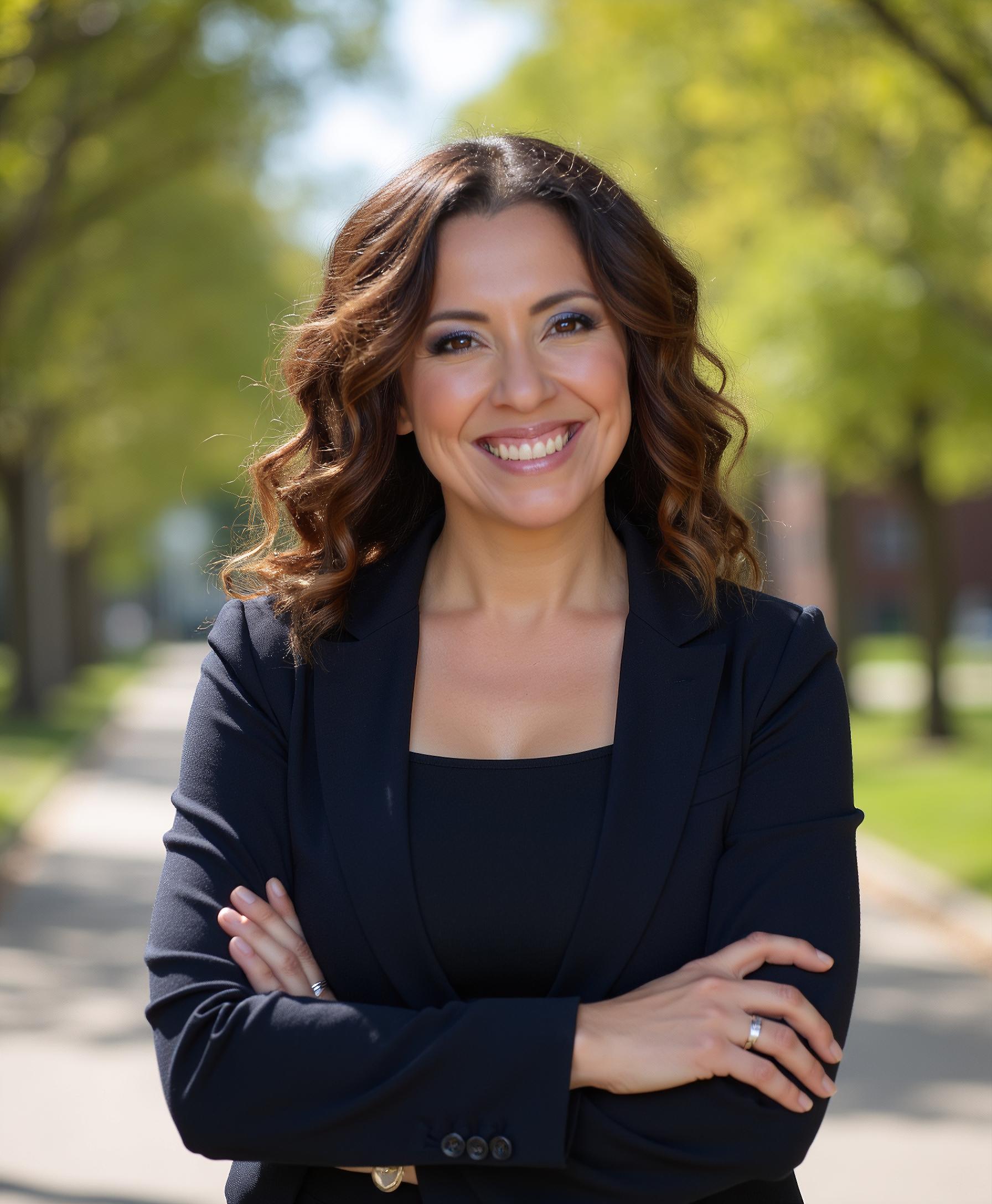 Professional real estate agent Sandra Alvarez