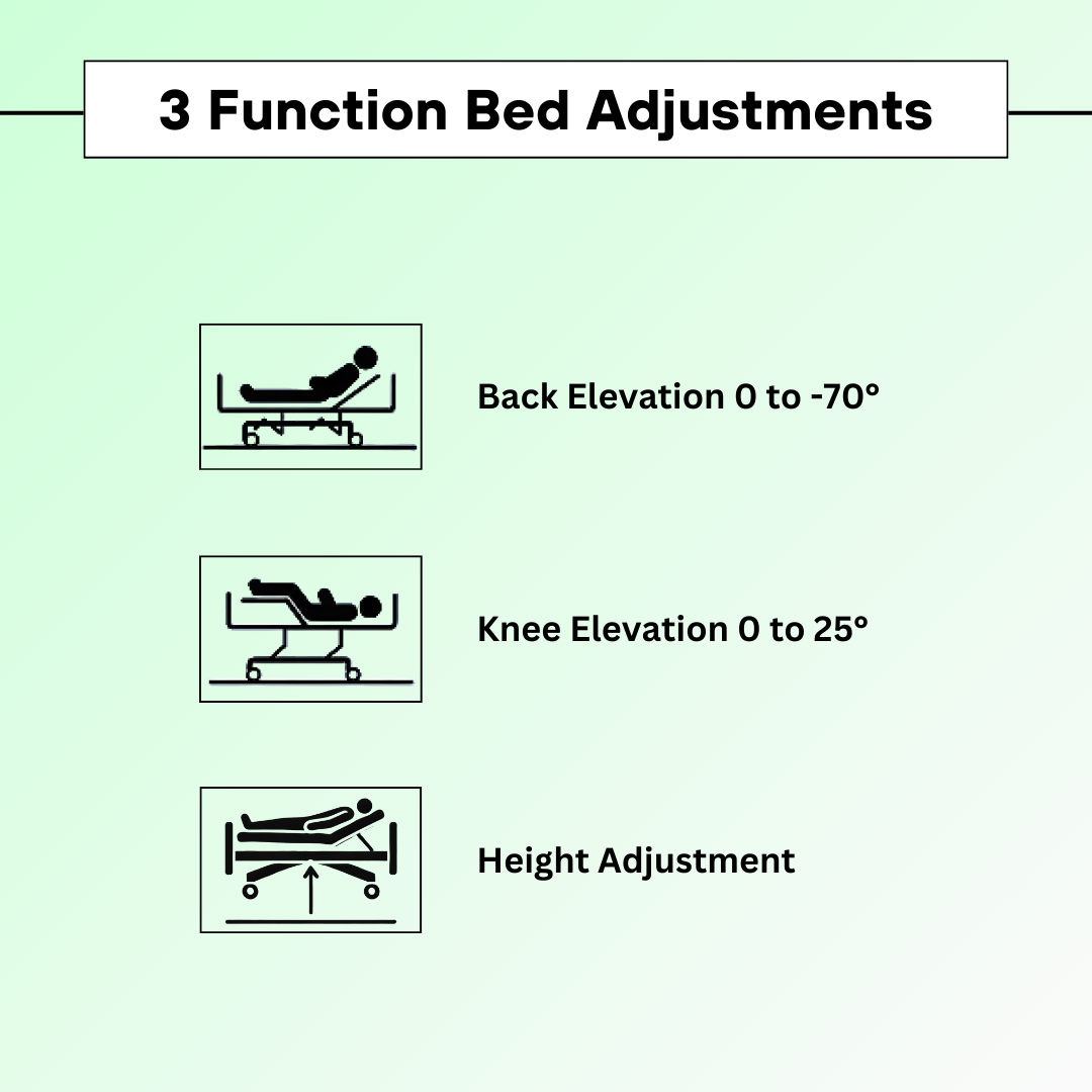 3 Function Bed Adjustments