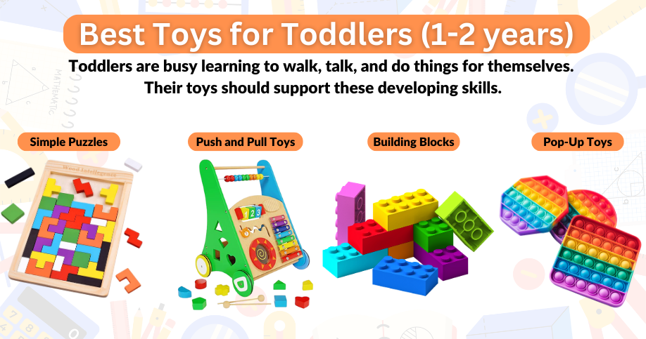 Toys for Toddlers (1-2 years)