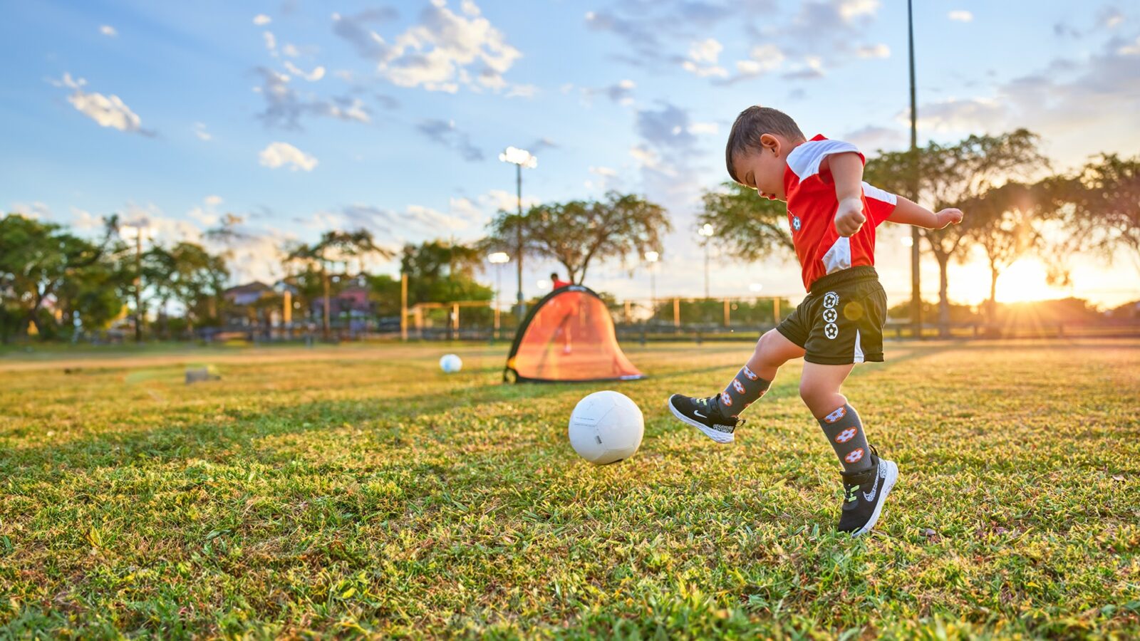 Youth soccer training