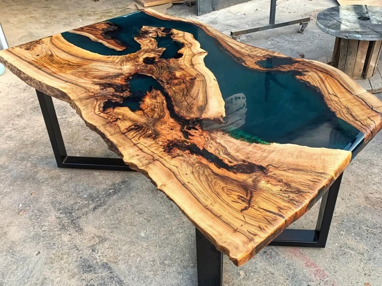 live edge table top