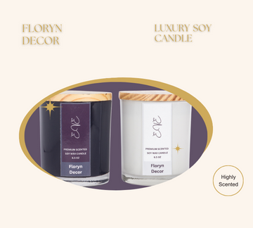 Floryn Decor Floryn Decor Soy Candle Scent Soy Candle For Home Decoration