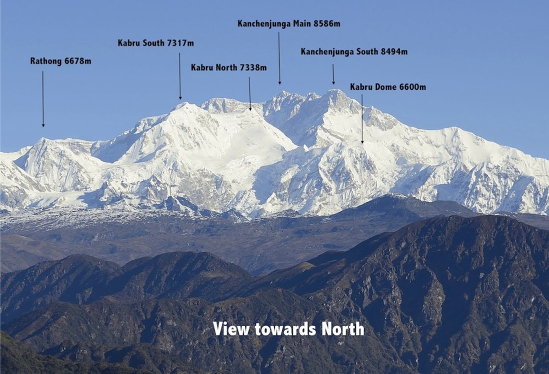 Description: kanchenjunga view from north