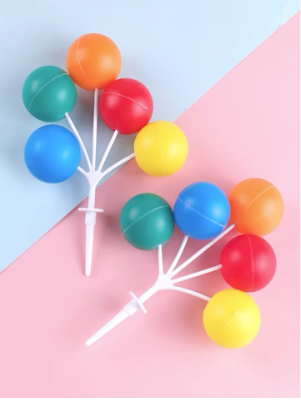 Balloon topper plastic colors - Bake and Beyond