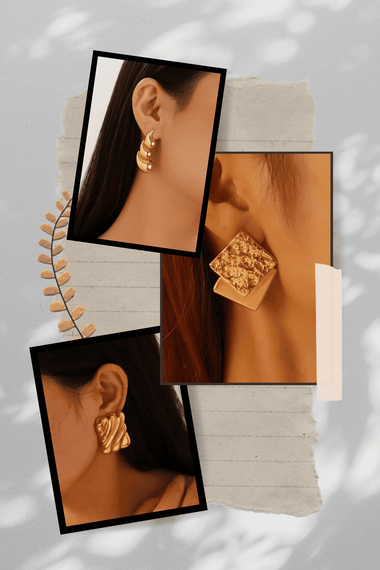 Unique gold pearl earrings Mother’s Day gift for mom