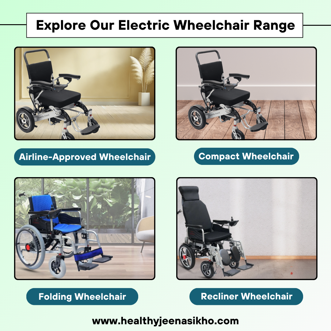 Explore Our Range of Electric Wheelchairs