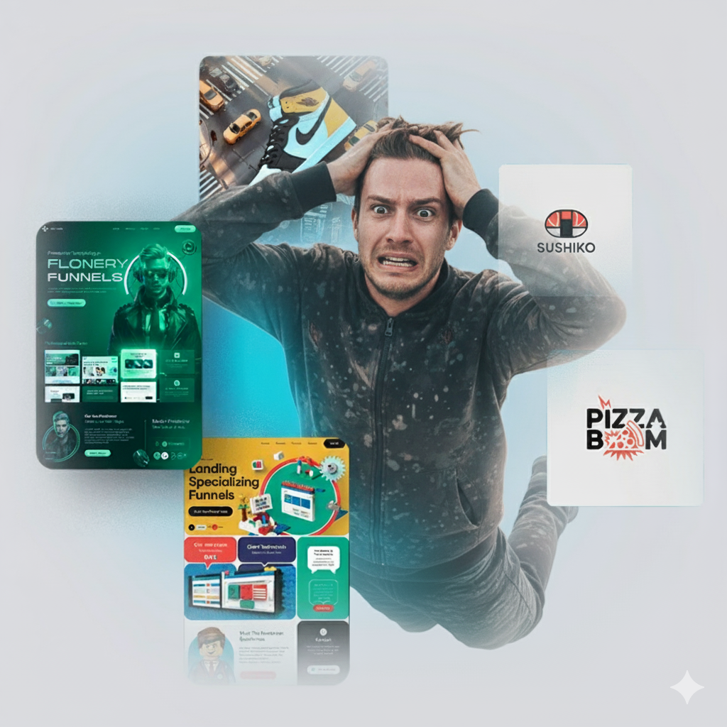 Persona desesperada agarrándose la cabeza en la oscuridad