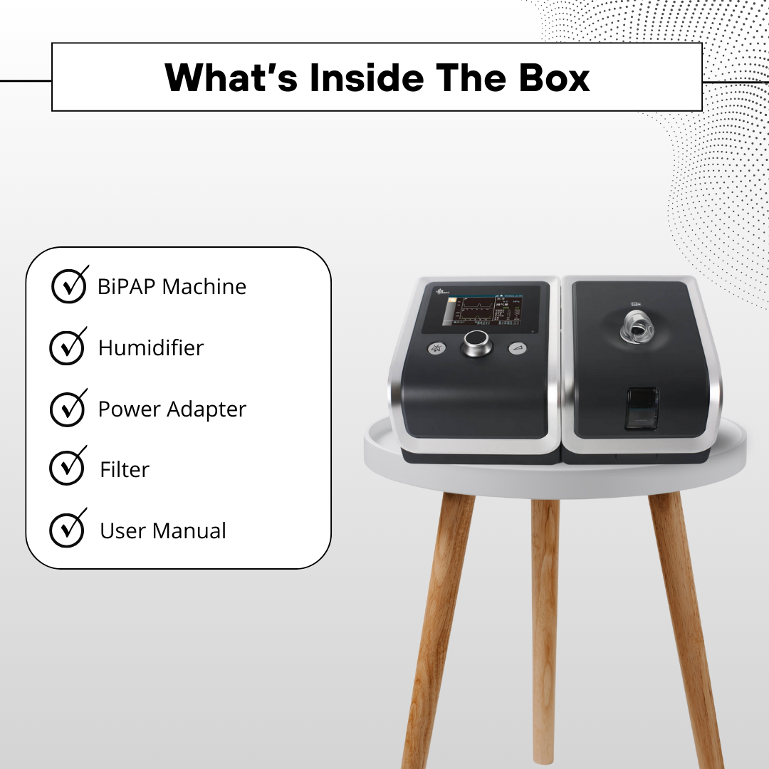 Key Features of BMC Y30T BiPAP Machine