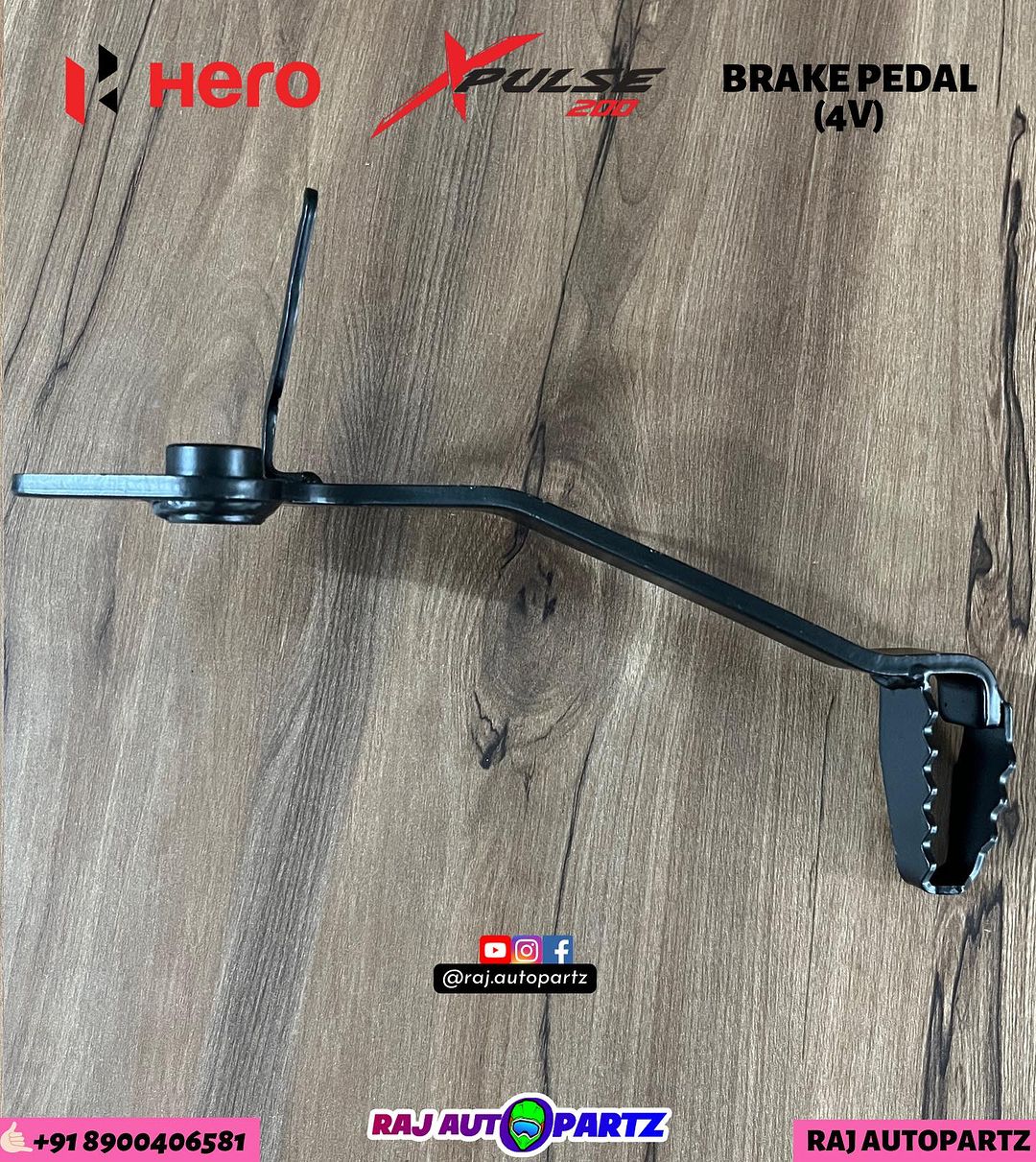HERO XPULSE 2023 Edition Brake Pedal HERO GENUINE PARTS