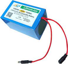12V 10AH LIHTIUM ION BATTERY PACK HOME AND INDUSTRIAL USE