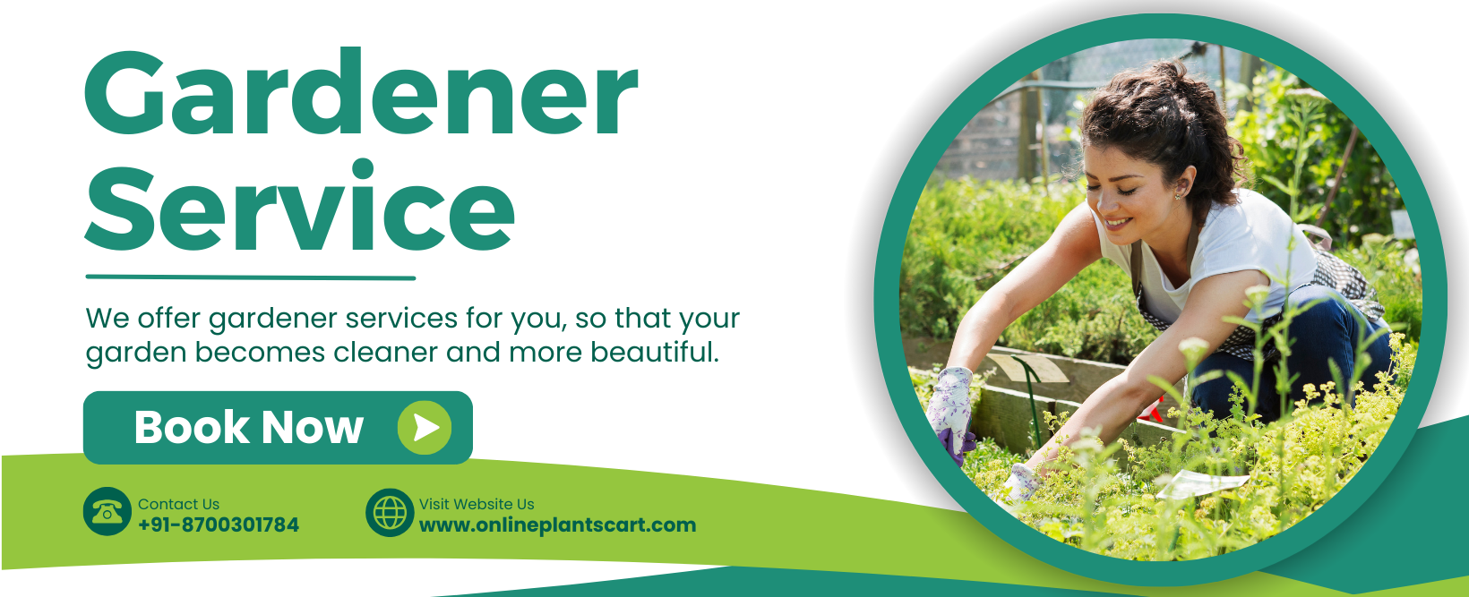Gardener Service Online in Delhi