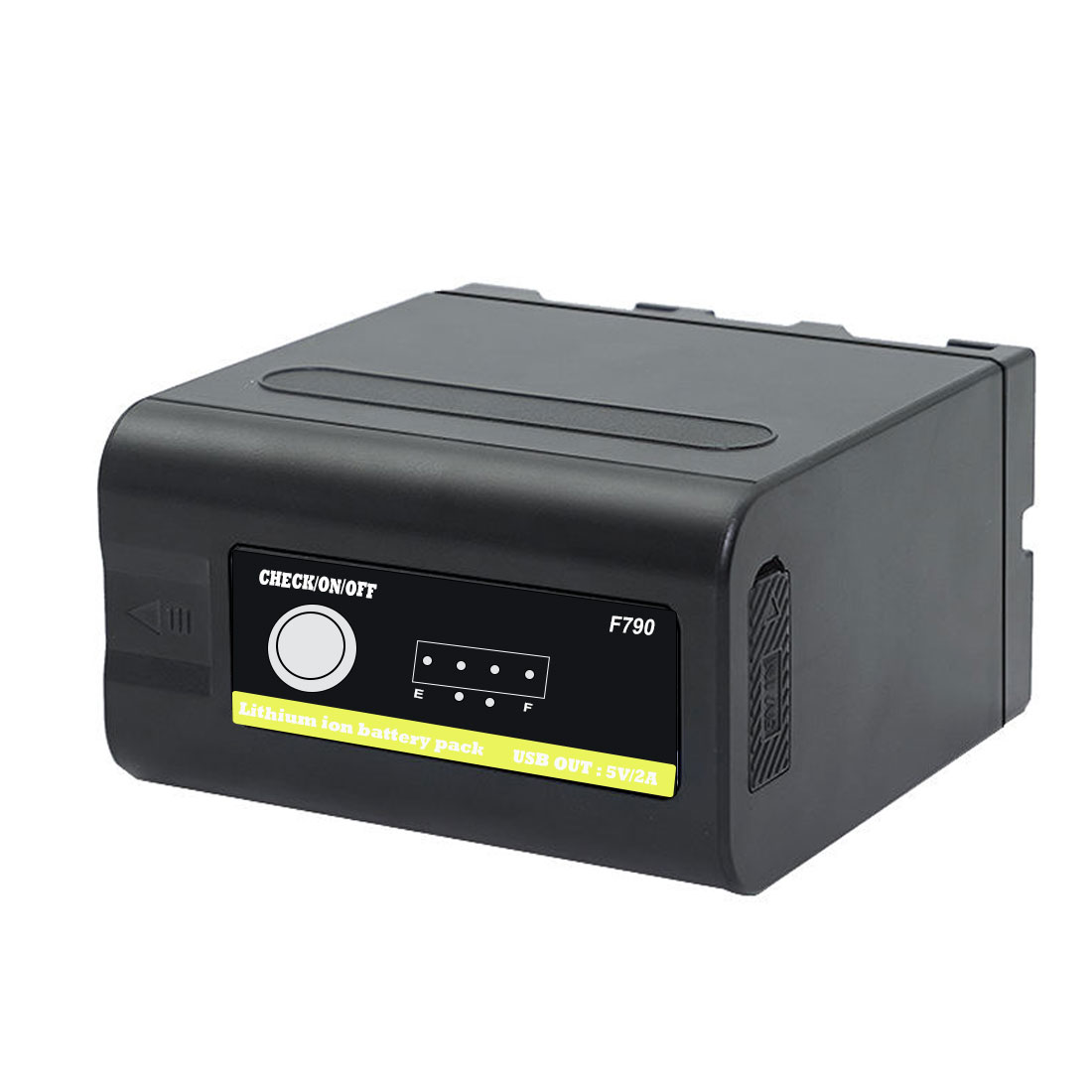 PHOTOMAX Alatinum Ultra Power Pack Battery F770 – 7.4V 18000mAh (133.2Wh) Rechargeable Battery for Professional LED Video Lights