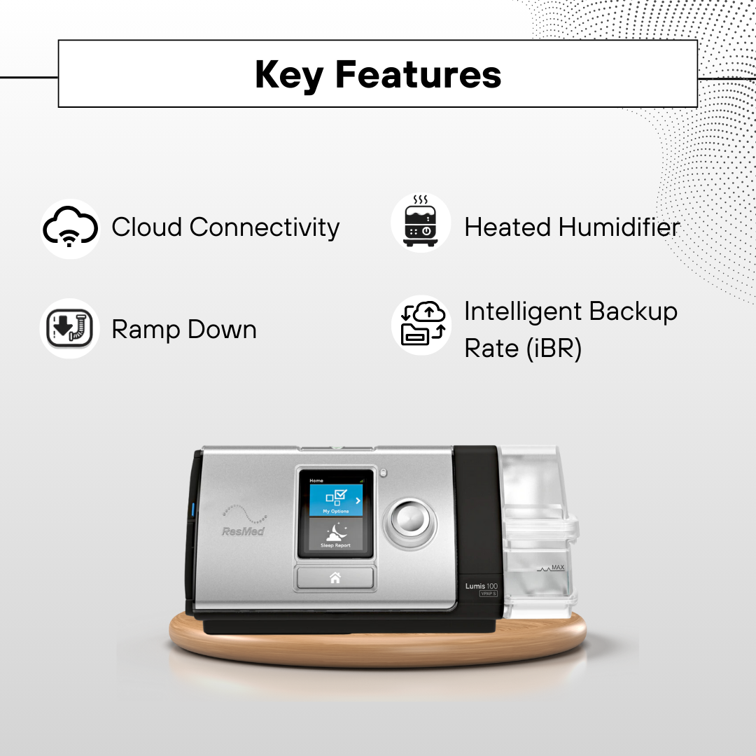 Key Features of ResMed Lumis 150 ST