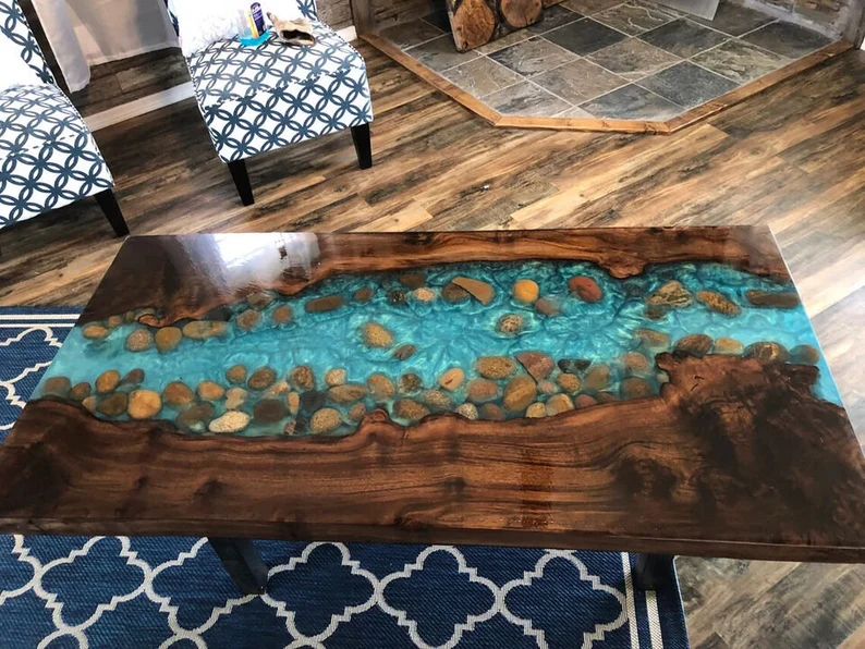 Custom Epoxy Resin Table Top