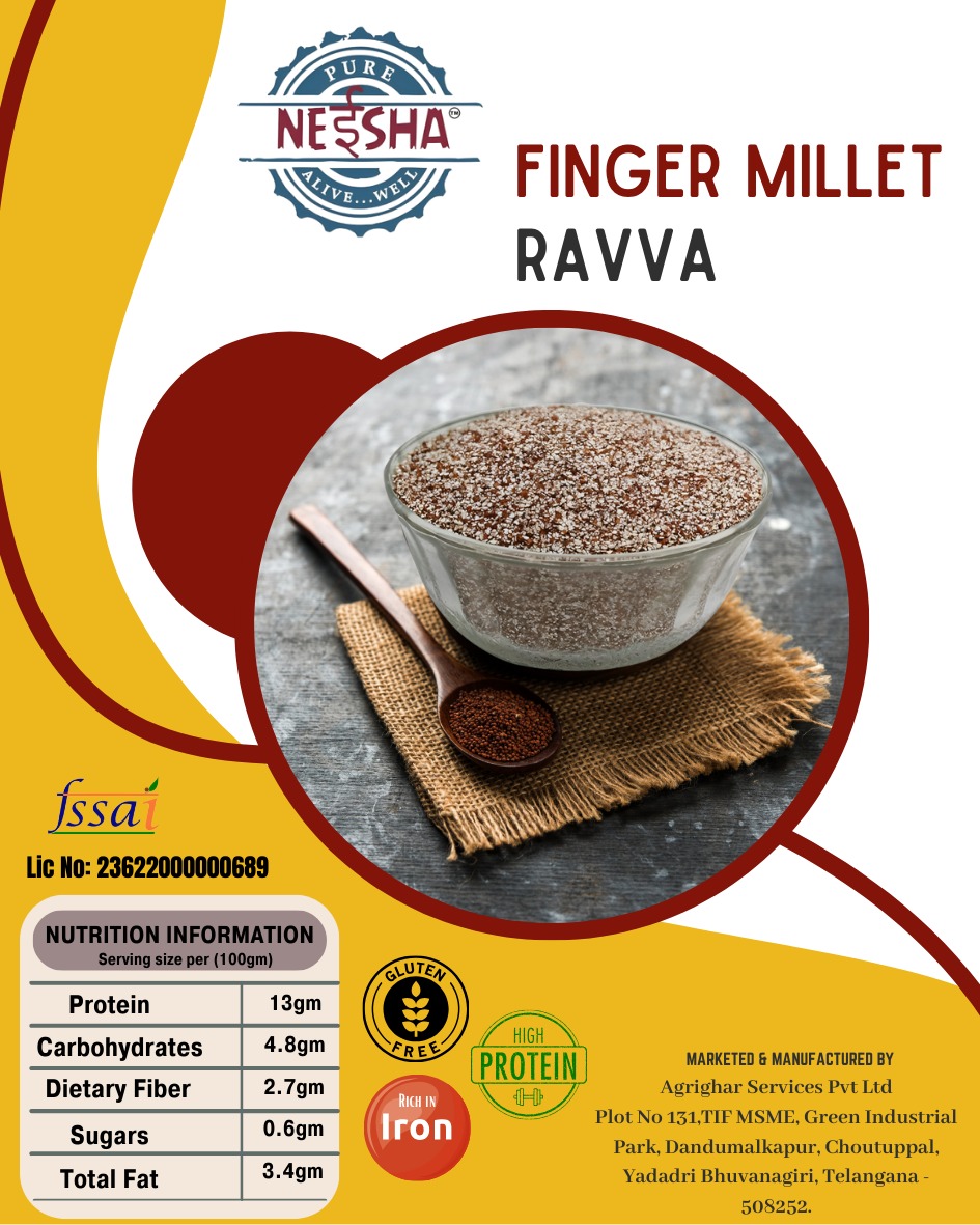 Ragi Upma Rava - Agrighar