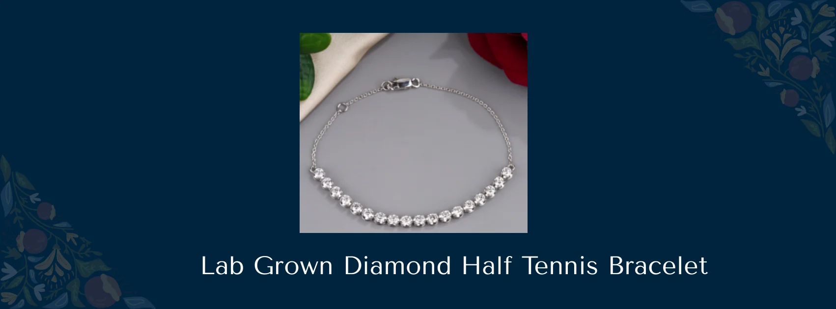 Lab Grown Diamond Tennis Bracelet